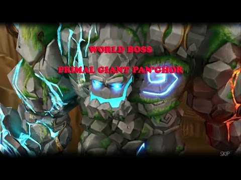 Summoners War - World Boss Primal Giant Pan'ghor
