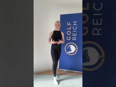 Hüfte beim Golf I 3 Übungen für eine bessere Hüftdrehung mit Elena Witzel