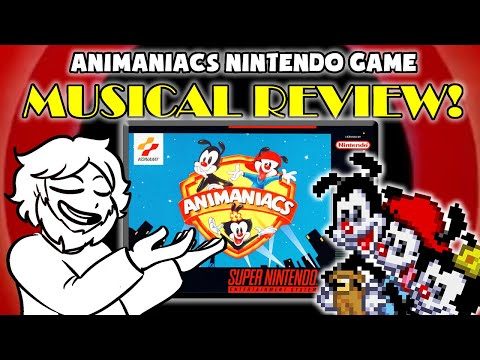 Animaniacs Nintendo Game Musical Review (Animaniacs Theme Song Parody WITH LYRICS)