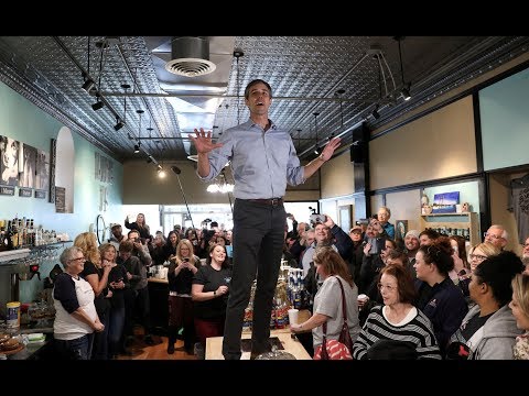 選挙戦線上のロークとヤンのための大きな一週間 -- バイデンはどうですか？ (Big week for O'Rourke and Yang on the campaign trail -- what about Biden?)