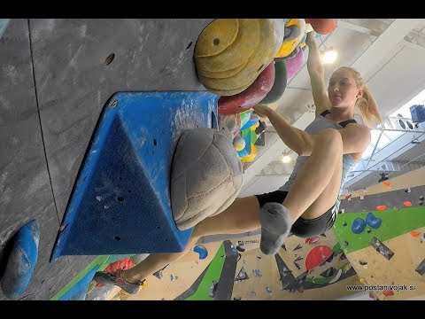 Janja Garnbret - športna plezalka