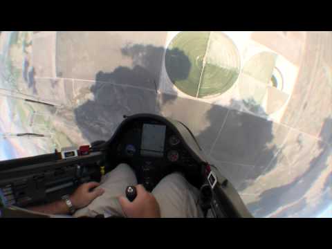 Inside Glider Doing 3 Loops