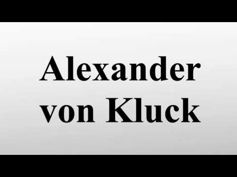 Alexander von Kluck