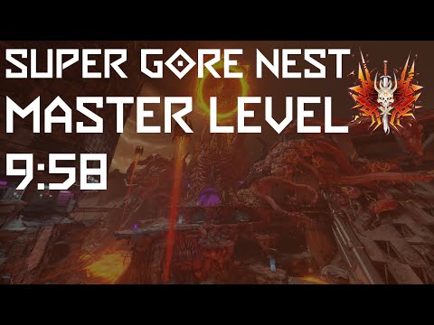 Doom Eternal: Super Gore Nest Master Level UN Speedrun - 9:58 (Previous WR)