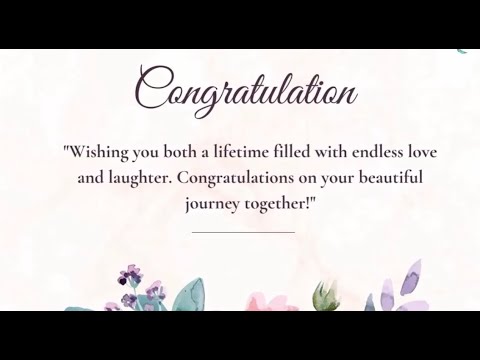 Greetings Nilesh on your wedding!