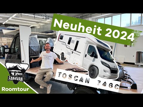 Wohnmobil Neuheiten 2024 - Giottiline 74GC Roomtour & WerkBesichtigung