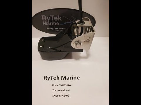 Airmar TM165/P66 Assembly Video