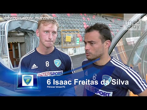 Målskytten: "IDAG SATT DEN" Isaac Freitas da Silva efter matchen