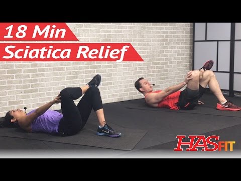 18 Min Sciatica Exercises for Leg Pain Relief - Sciatica Relief & Treatment for Sciatic Nerve Pain