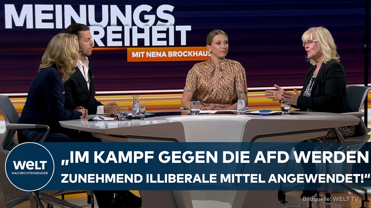 AFD-HÖHENFLUG: „Parteien sind in Schockstarre“ Wie wehrhaft darf Demokratie sein? | MEINUNGSFREIHEIT