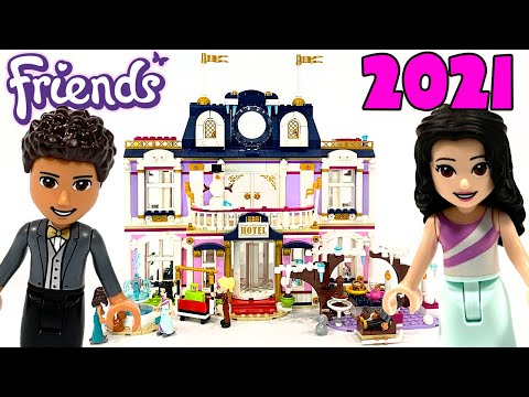 Lego Friends🌺 Heartlake City Grand Hotel Build Penthouse & Room Part 2