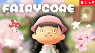 🔴 Decorate with me! | Cherry Blossom Fairycore Island Live 🌸