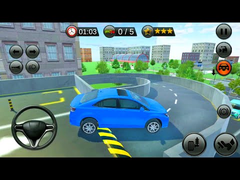 5th Wheel Smart Car Parking - Park School Simulator - Android Gameplay