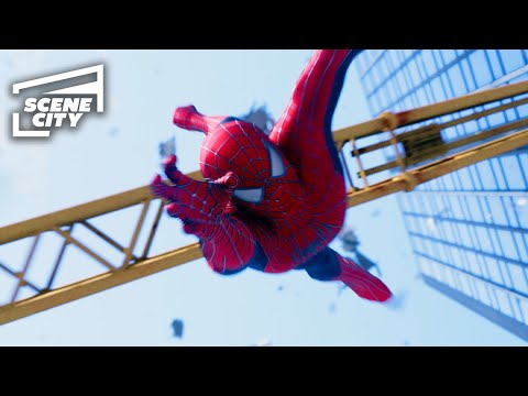 Spider-Man 3: Spider-Man Saves Gwen Stacy (MOVIE SCENE) | With Captions