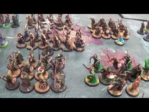 The Hobbit / Lotr Battle Report : The Battle of Helms Deep