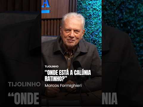 “Não há calúnia, não há difamação. O que há são perguntas”, diz Formighieri