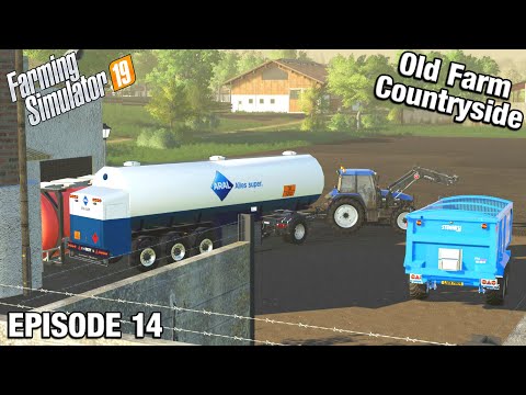 FACTORY PRODUCTION IS UNDERWAY Multiplayer FS19 - The Old Farm Countryside with Daggerwin Ep 14