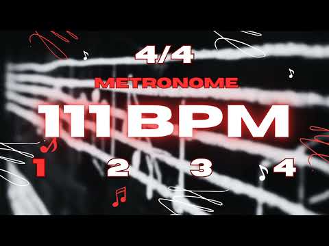 111 BPM - 4/4 Metronome