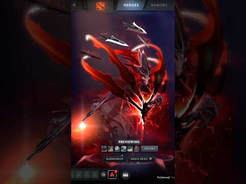 Spectre Phantom Advent Arcana + Immortal Mix Set #dota2 #dota2shorts #dota2item #shorts