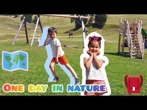 one day on Alp mountains, #kidsfun #emran #helen #alp #nature #mountains #walking #fun #italy
