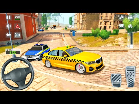 Taxi Driving Simulator 2022 #16 - City Cab Car - Android Gameplay - YouTube