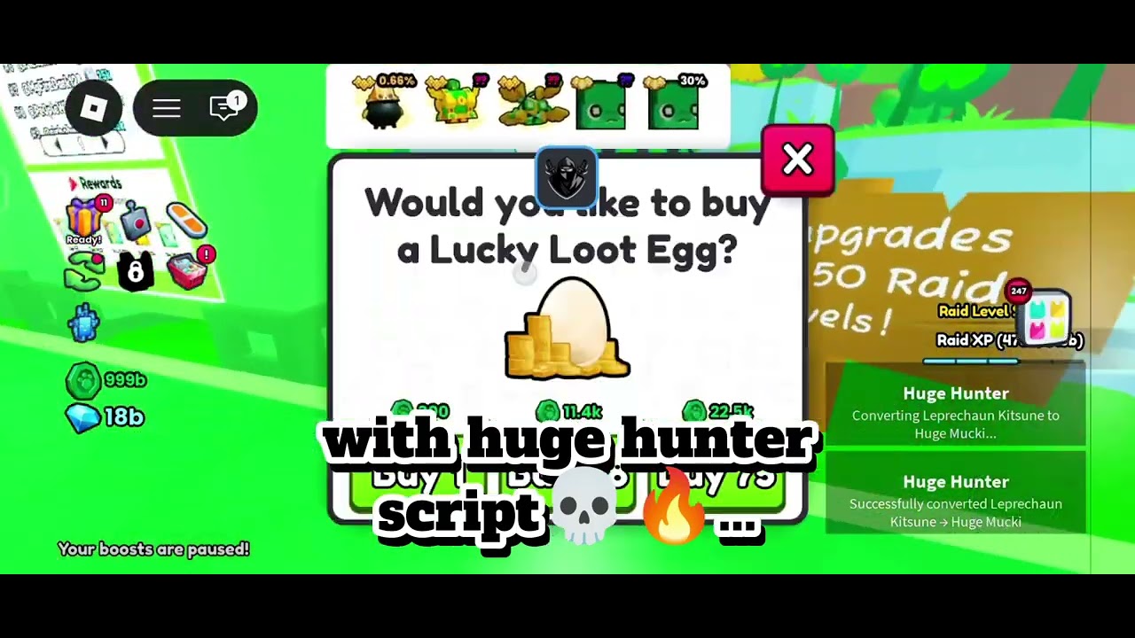 [NEW🍀] PET SIMULATOR 99 HUGE HUNTER SCRIPT!