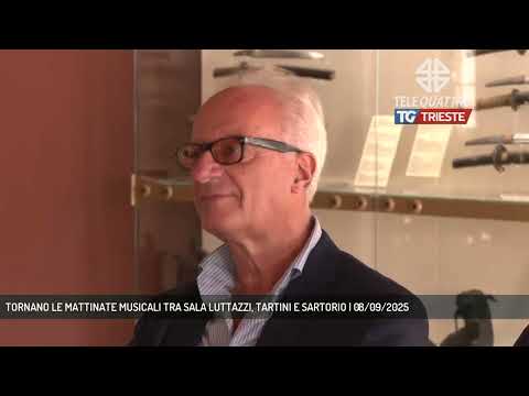 MUSICAL MORNINGS RETURN TO THE LUTTAZZI, TARTINI, AND SARTORIO SALAS | September 8, 2025