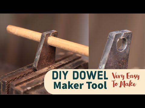 DIY Wood Dowel Maker Tool