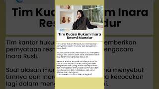 Tim Kuasa Hukum Inara Rusli Mundur seusai Hadapi Permasalahan dengan Insanul Fahmi, Ada Apa?