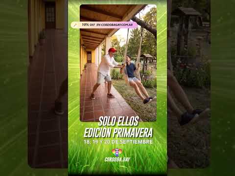 SOLO ELLOS: Edición Primavera 2026 - Tanti Córdoba. cordobagay.com.ar