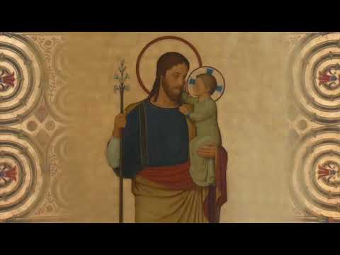 Canto gregoriano a san José (Joseph Fili David)- Harpa Dei - 1 hour Angelic choir Ángeles Sky sounds