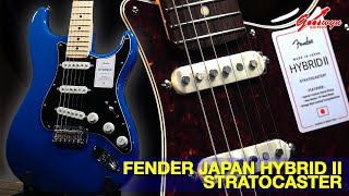 Video thumbnail for Fender Japan Hybrid II Stratocaster Made in Japan by Gooswyn Guitars