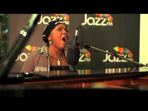 Carleen Anderson in session at Jazz FM