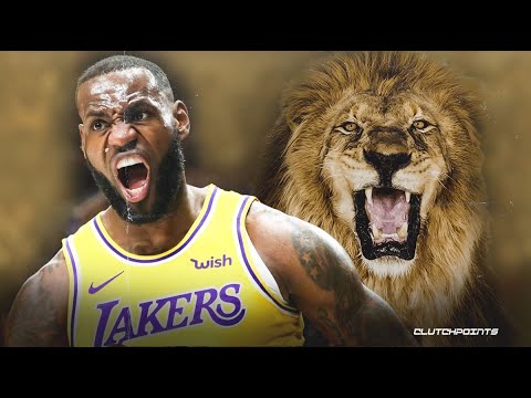 Lebron, The Lion King is Roaring