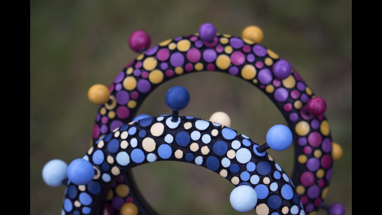 Bubble bangles | POLYMER CLAY TUTORIAL | Lucy Struncova