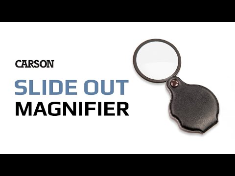 Carson Slide-Open Magnifier | Carson Slide-Out Magnifier GN-11 |🔥