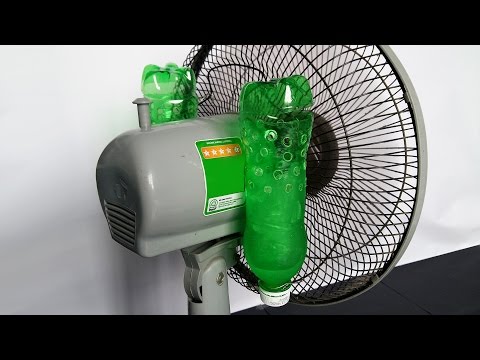 Transforme seu ventilador em um ar-condicionado caseiro!