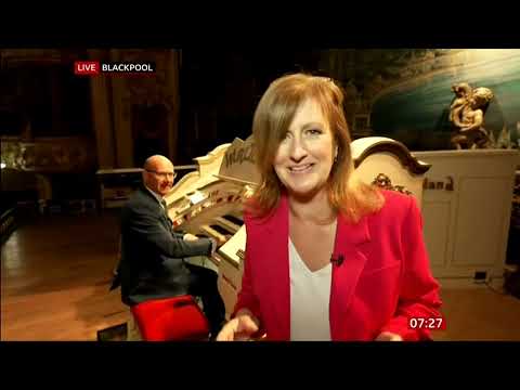 BBC Breakfast : Blackpool tower where you’ll find the famous Wurlitzer.