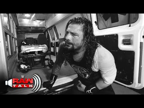 Roman Reigns is assaulted backstage by Braun Strowman: Raw Talk, April 30, 2017 (WWE Network)