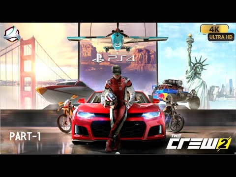 The Crew 2 Full Gameplay Walkthrough Part 1 on PS4 (4K Ultra HD) | Seven Game Club