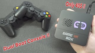 This Dual Boot 40$ Game Box 4K is Freaking Awesome !