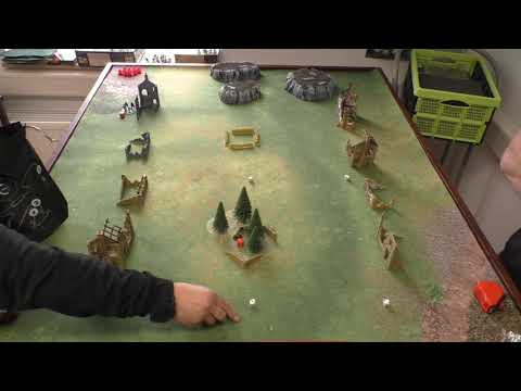 Bolt Action Battlereport #4 Soviet Army vs German Army