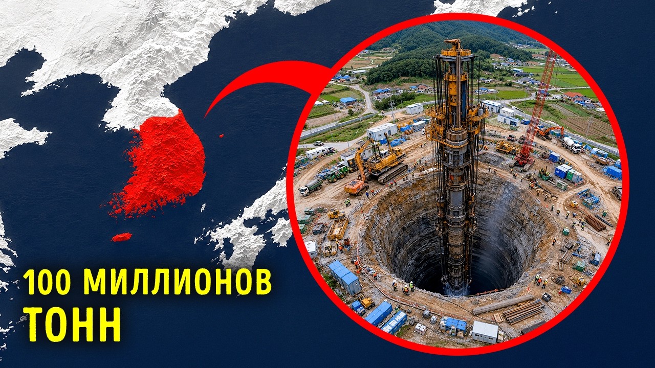 Южная Корея нашла минерал, который может сделать её ещё богаче