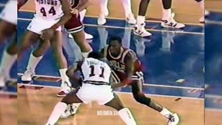 Michael Jordan 1 on 1 Defense and SWAT Isiah Thomas!