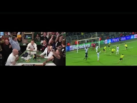 LIVE 1-2, 2-2, 3-2 BVB-Malaga CL12/13 Fantalk vs Livespiel 09.04.2013