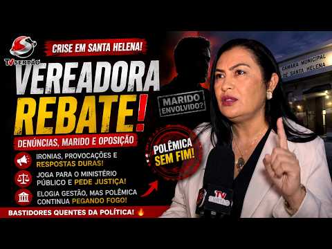 Vereadora rebate críticas, separa caso familiar da política e elogia gestão em Santa Helena