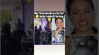 Fans Are Baffled After Witnessing Mc Lyte Falling and Rolling Off The Stage 😳