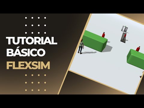 Tutorial FlexSim 5 — Lógica y servidores