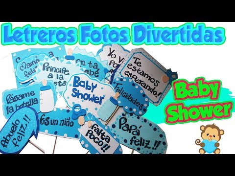 Baby Shower Nino Letreros Fotos Divertidas Diy Manualidades Baby Shower Nino Letreros Fotos Divertidas Diy Manualidades
