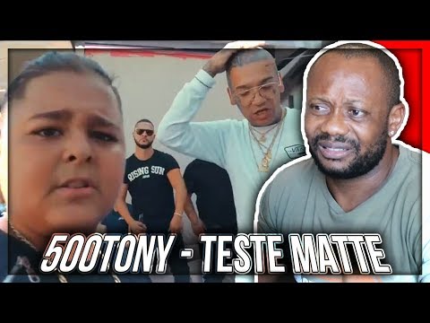 500Tony ft. Vacca & Jamil - Teste Matte (Official Video) REACTION!!!